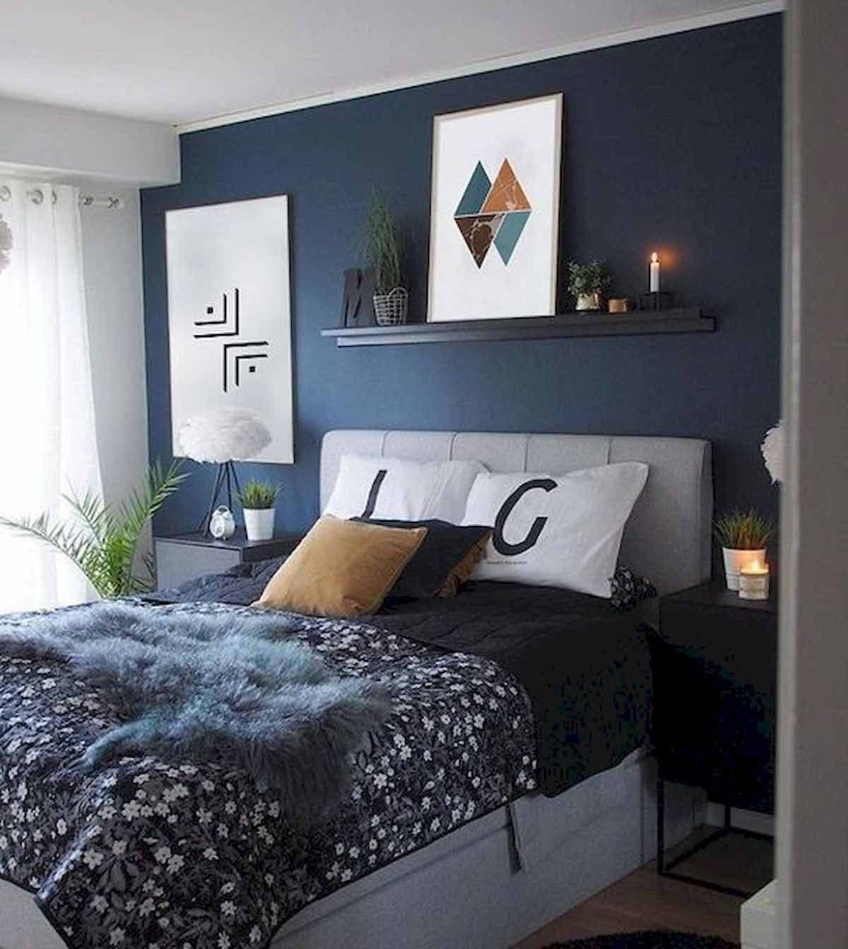 ý tưởng thiết kế trang trí phòng ngủ thư giản (3)