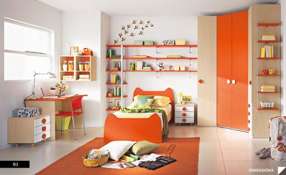 ý tưởng trang trí phòng ngủ đẹp trẻ em thích thú