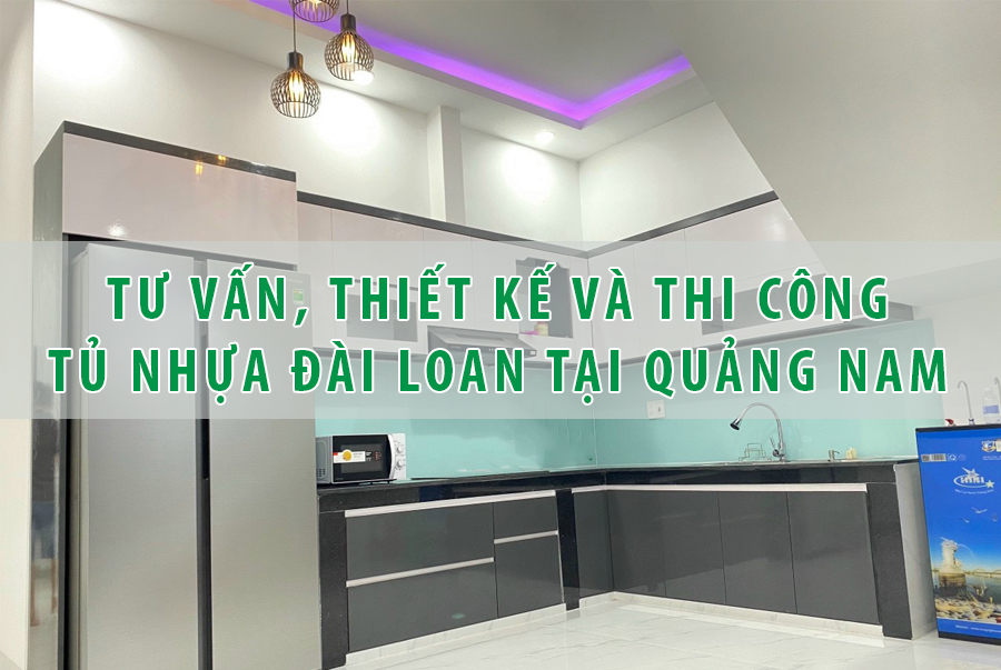 Tư vấn, thiết kế và thi công tủ nhựa Đài Loan tại Quảng Nam