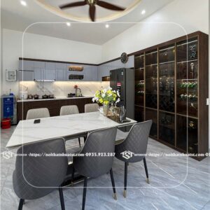 Tủ bếp nhựa chữ L TB31