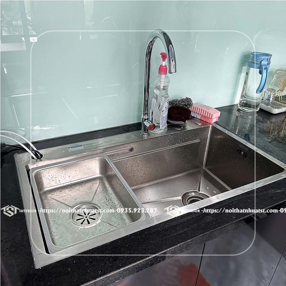 Tu bep nhua chu L TB33 tot Tu bep nhua chu L TB33 tot