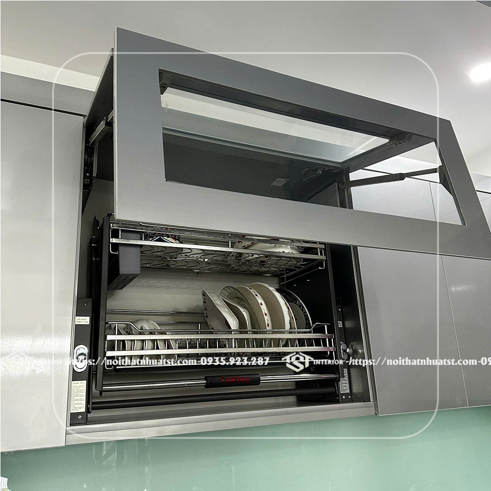 Tu bep nhua chu L TB33 xin Tu bep nhua chu L TB33 xin